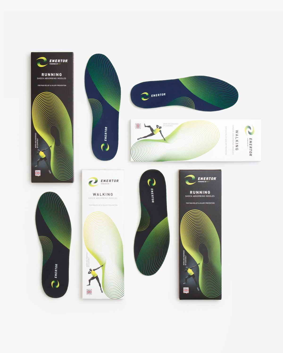 Confezione doppia Running & Walking (2 paia)