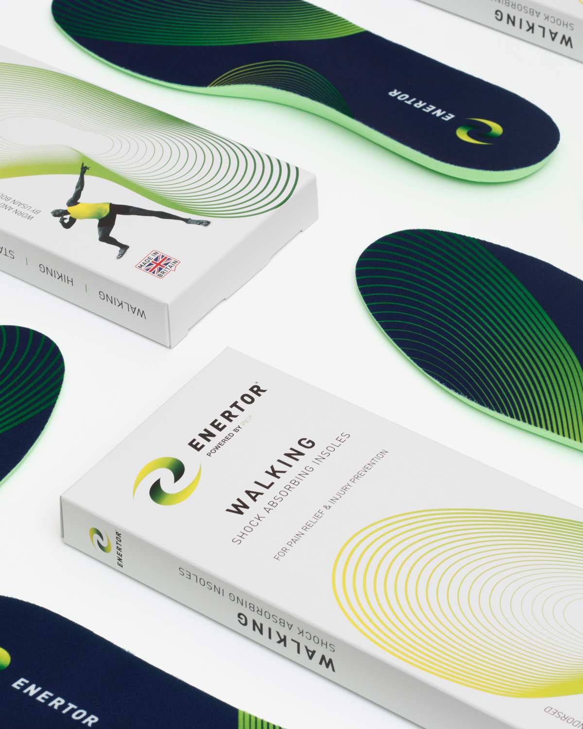 Enertor Walking Insoles Group