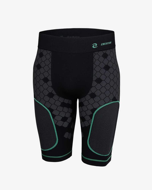 Enertor Black Base Layer Shorts - front