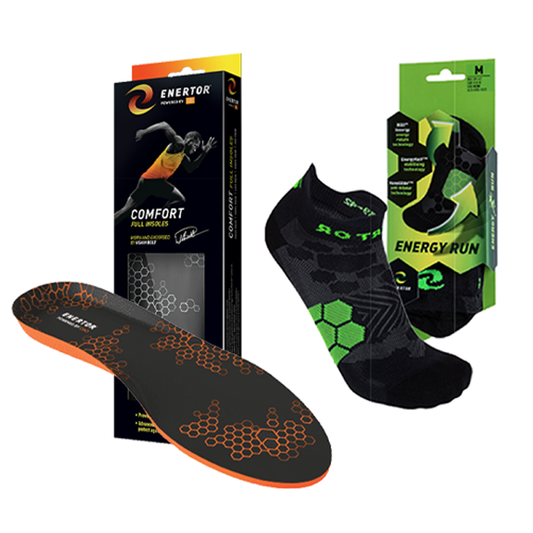 Kit per l'Atleta - Solette Comfort & Calze Energy Run