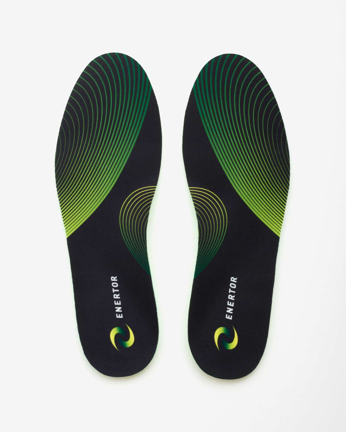 Enertor Running Insoles Twin Pack Top view pattern